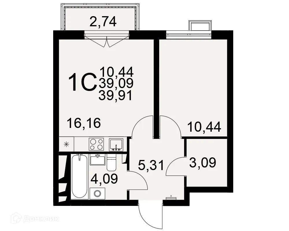 Фото квартиры в ЖК Арт-квартал "Выше"