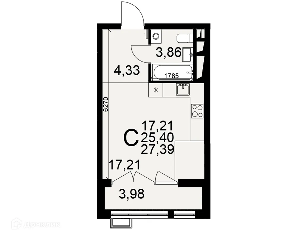 Фото квартиры в ЖК Арт-квартал "Выше"