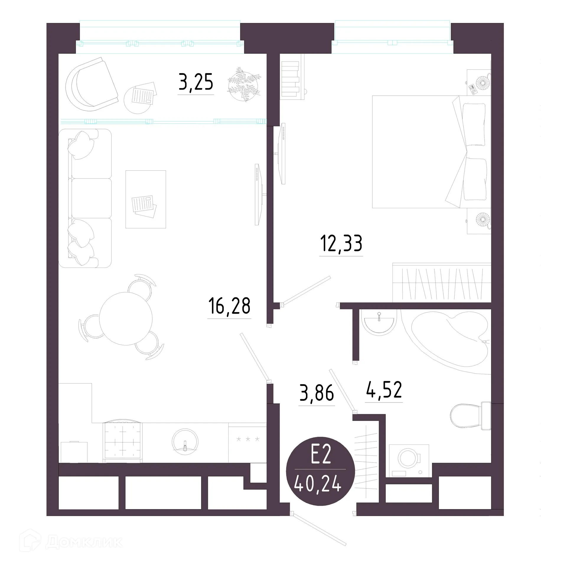 Фото квартиры в ЖК "Пряничная слобода"