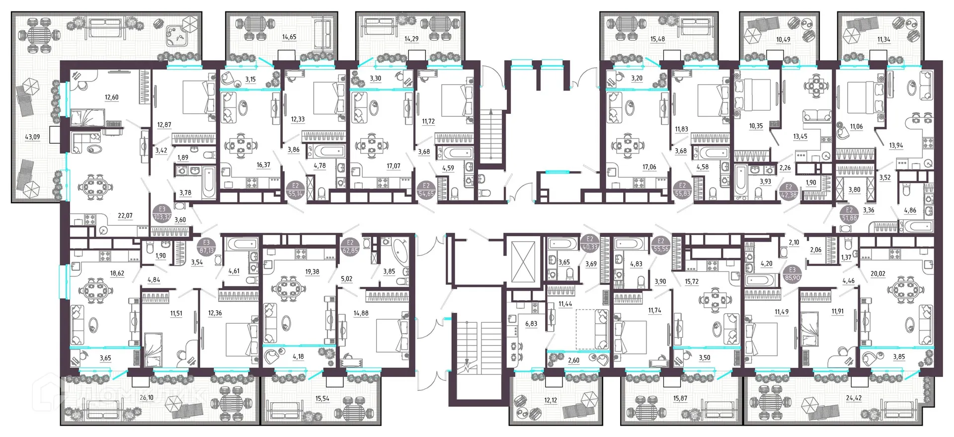 Фото квартиры в ЖК "Пряничная слобода"