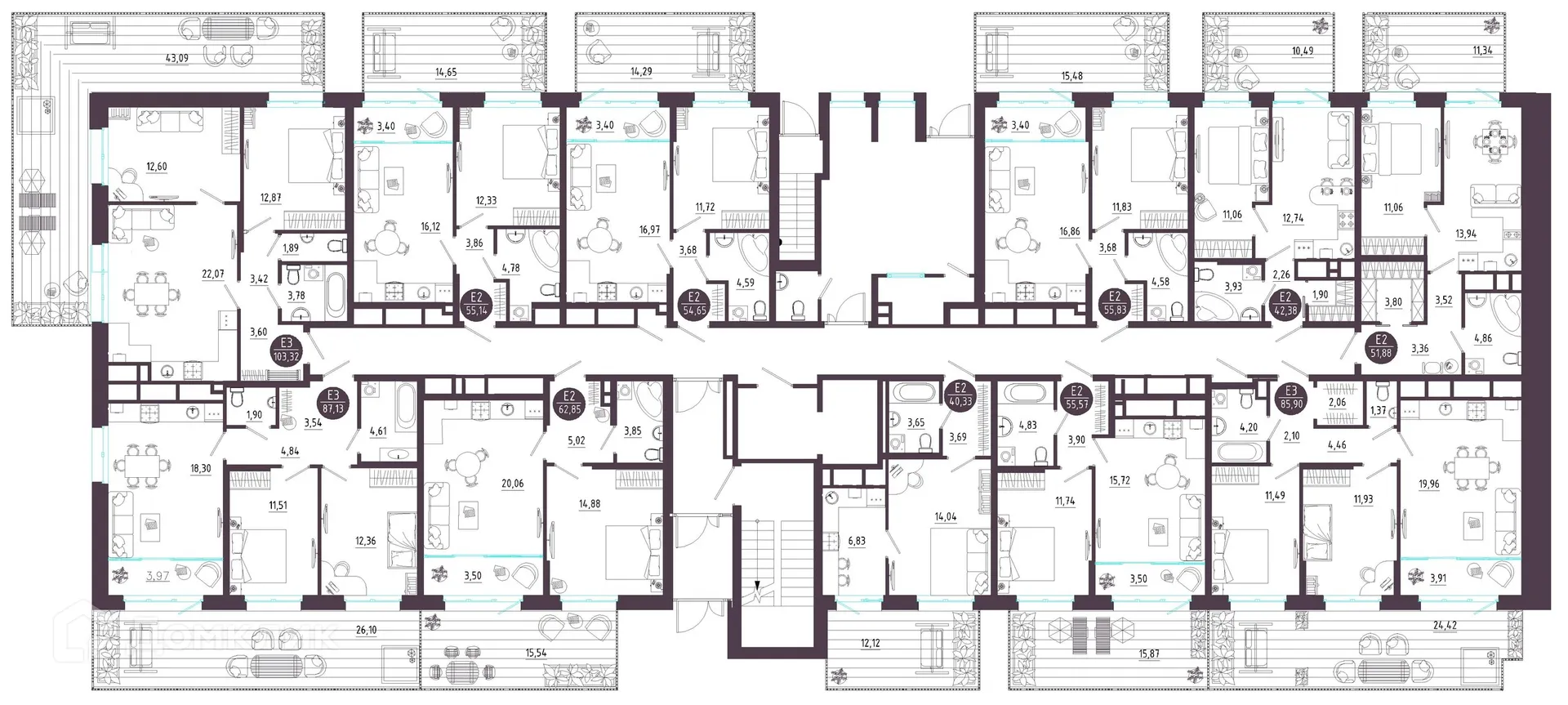 Фото квартиры в ЖК "Пряничная слобода"