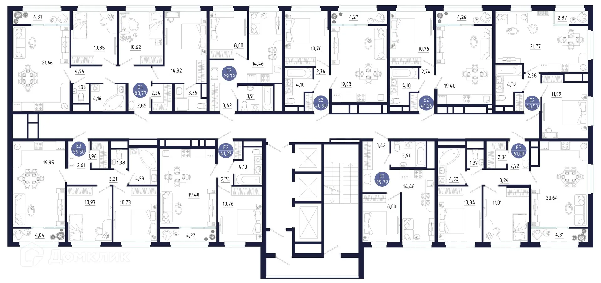 Фото квартиры в ЖК Надежный на Пролетарке