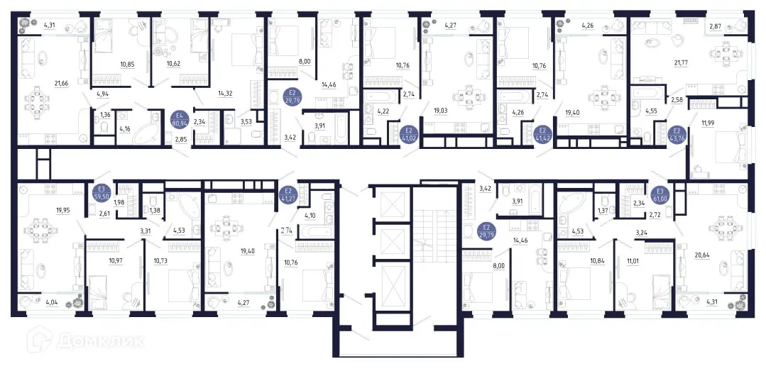 Фото квартиры в ЖК Надежный на Пролетарке