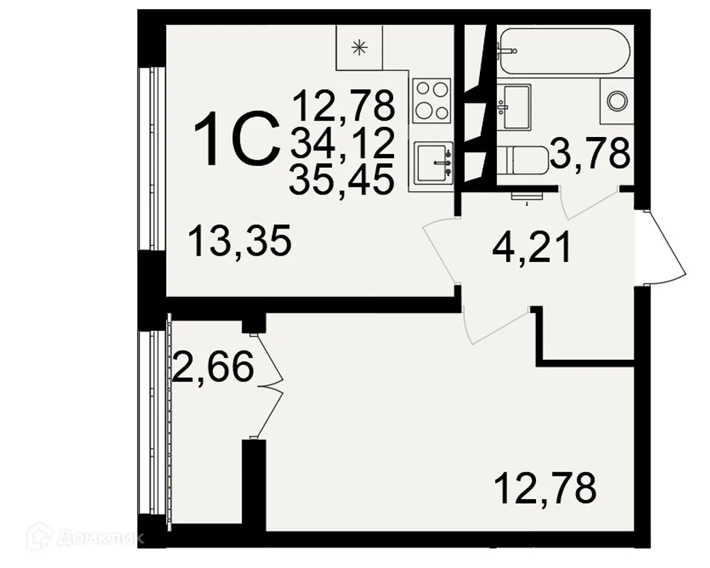 Фото квартиры в ЖК Время