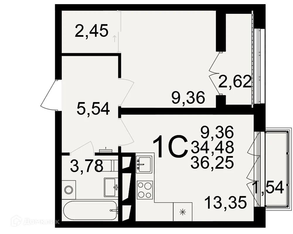 Фото квартиры в ЖК Время