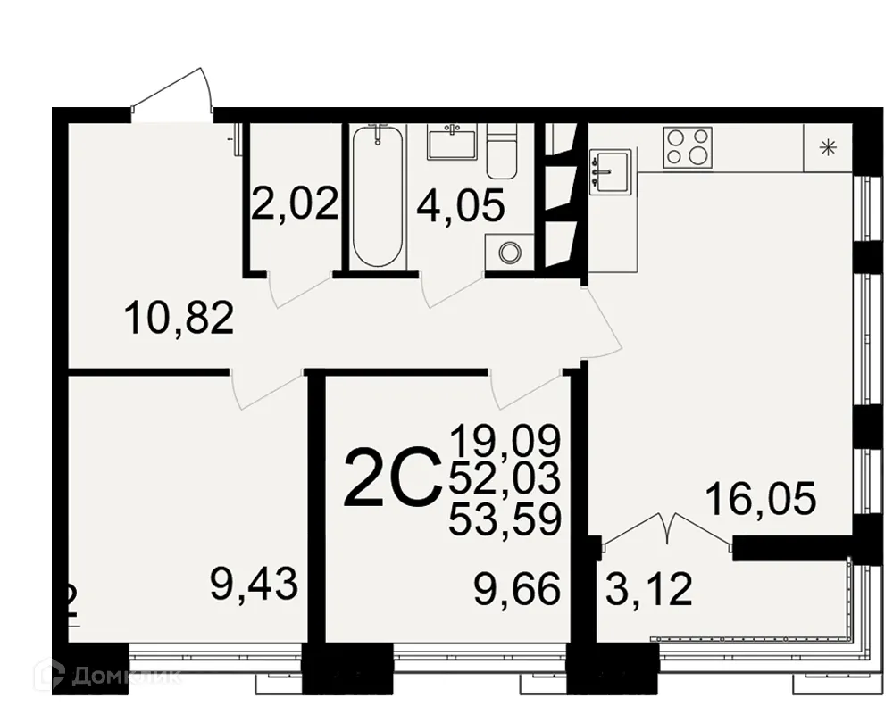 Фото квартиры в ЖК Время