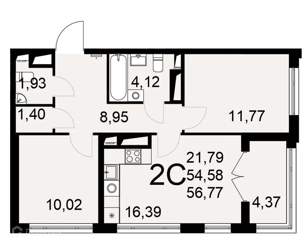 Фото квартиры в ЖК Сегодня