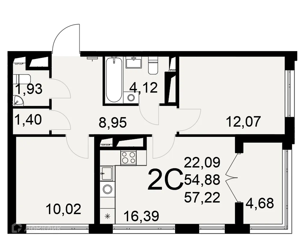 Фото квартиры в ЖК Сегодня