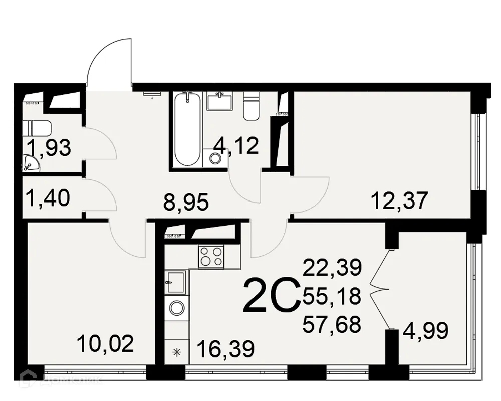 Фото квартиры в ЖК Сегодня