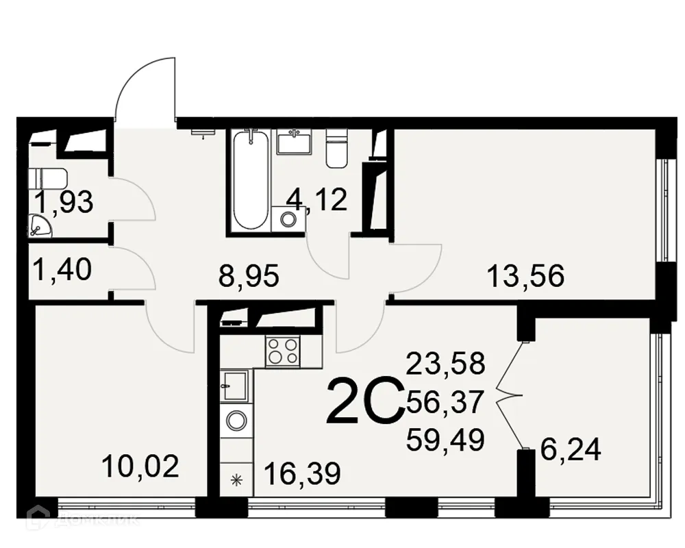 Фото квартиры в ЖК Сегодня