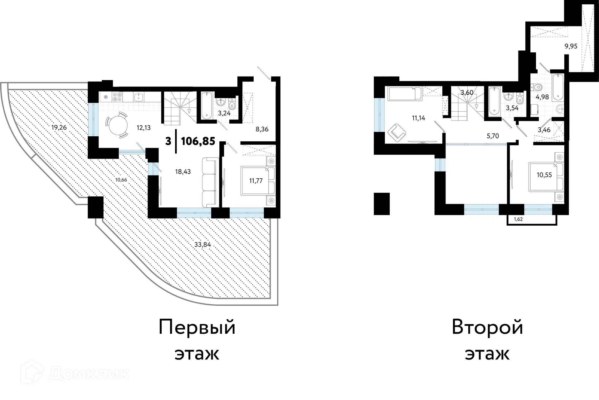 Фото квартиры в ЖК "В Гагаринском парке"
