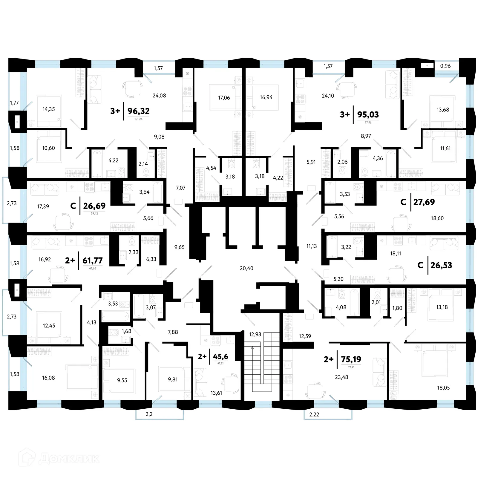 Фото квартиры в ЖК Кедровый берег