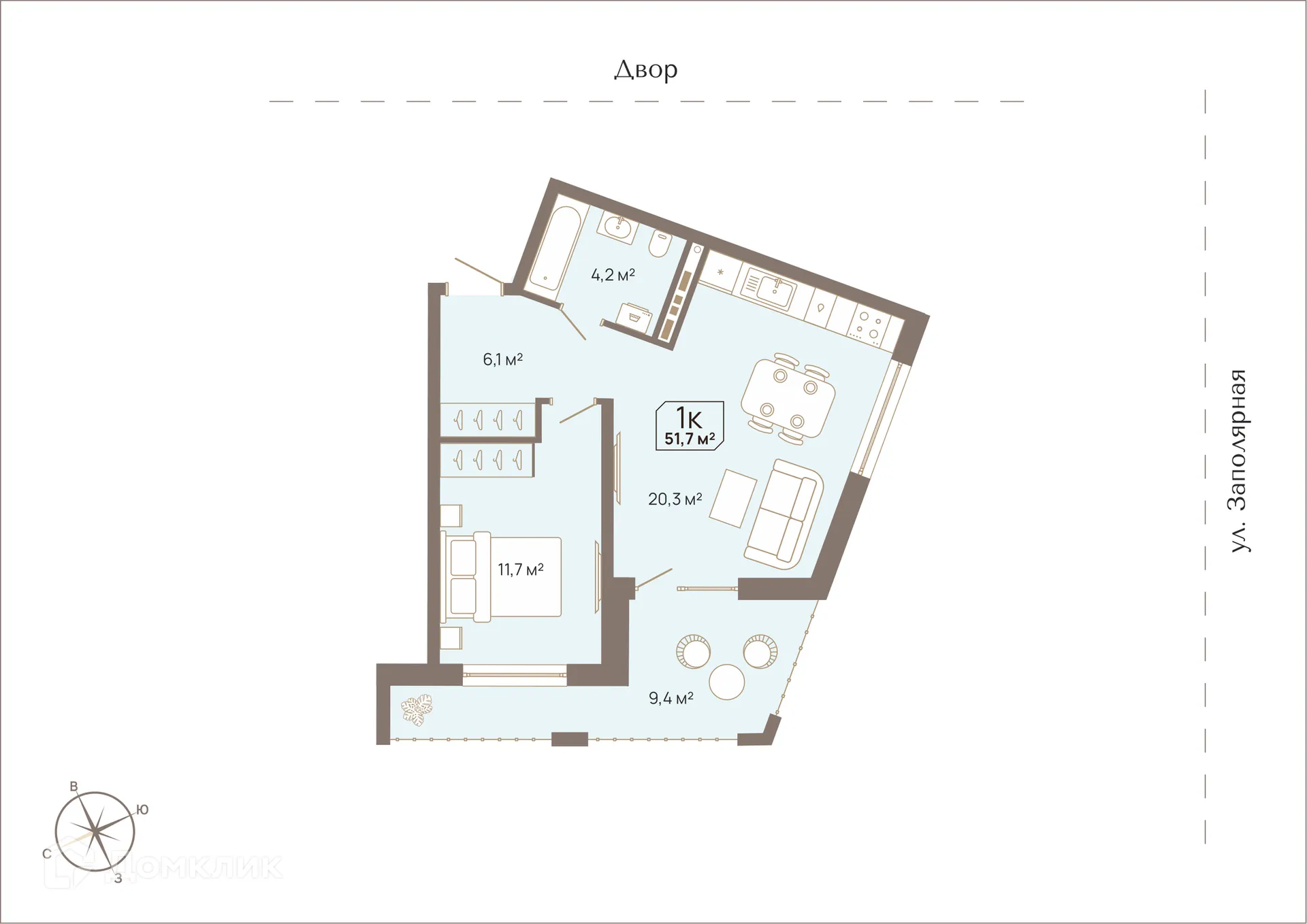 Фото квартиры в ЖК Август