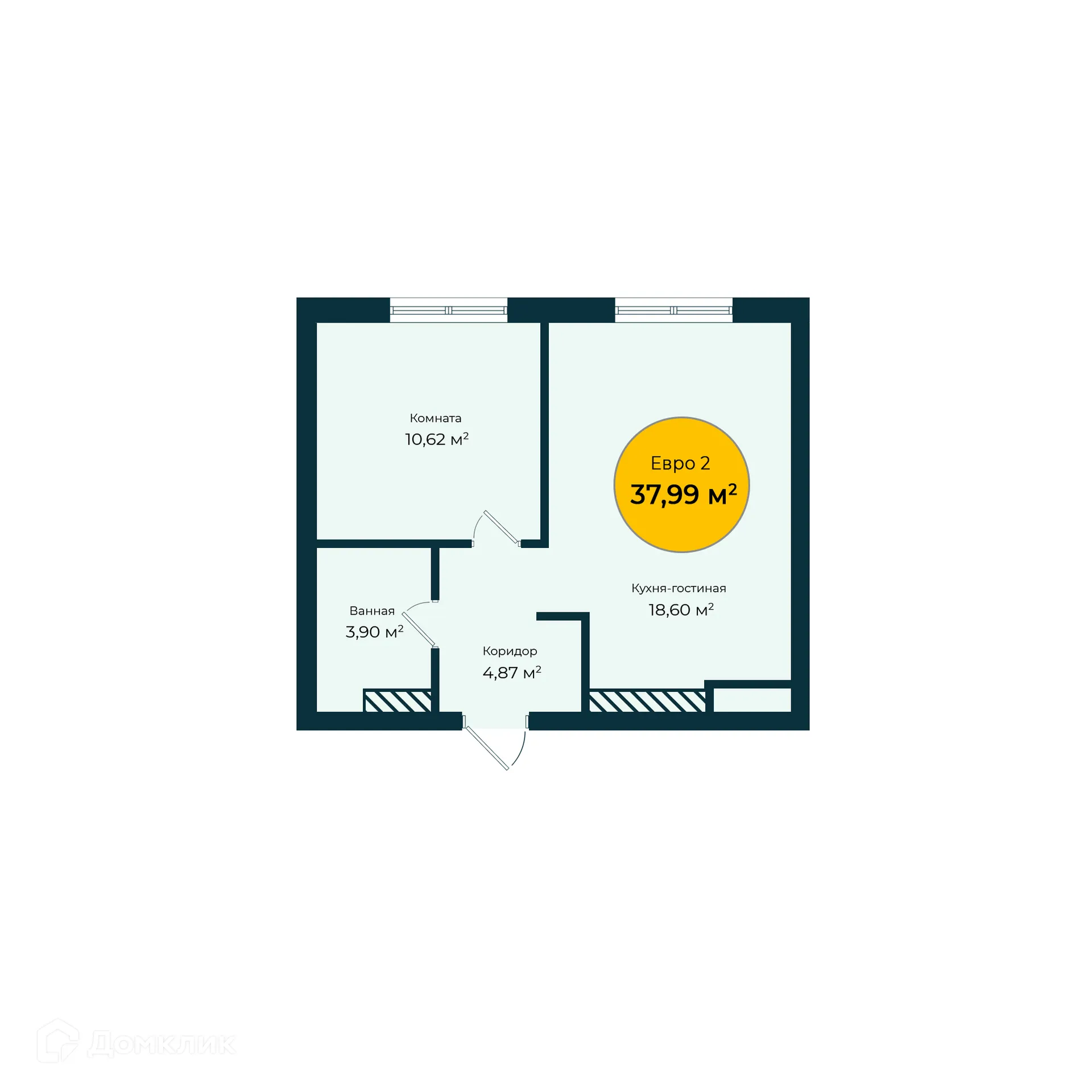 Фото квартиры в ЖК Онегин. Дом у озера