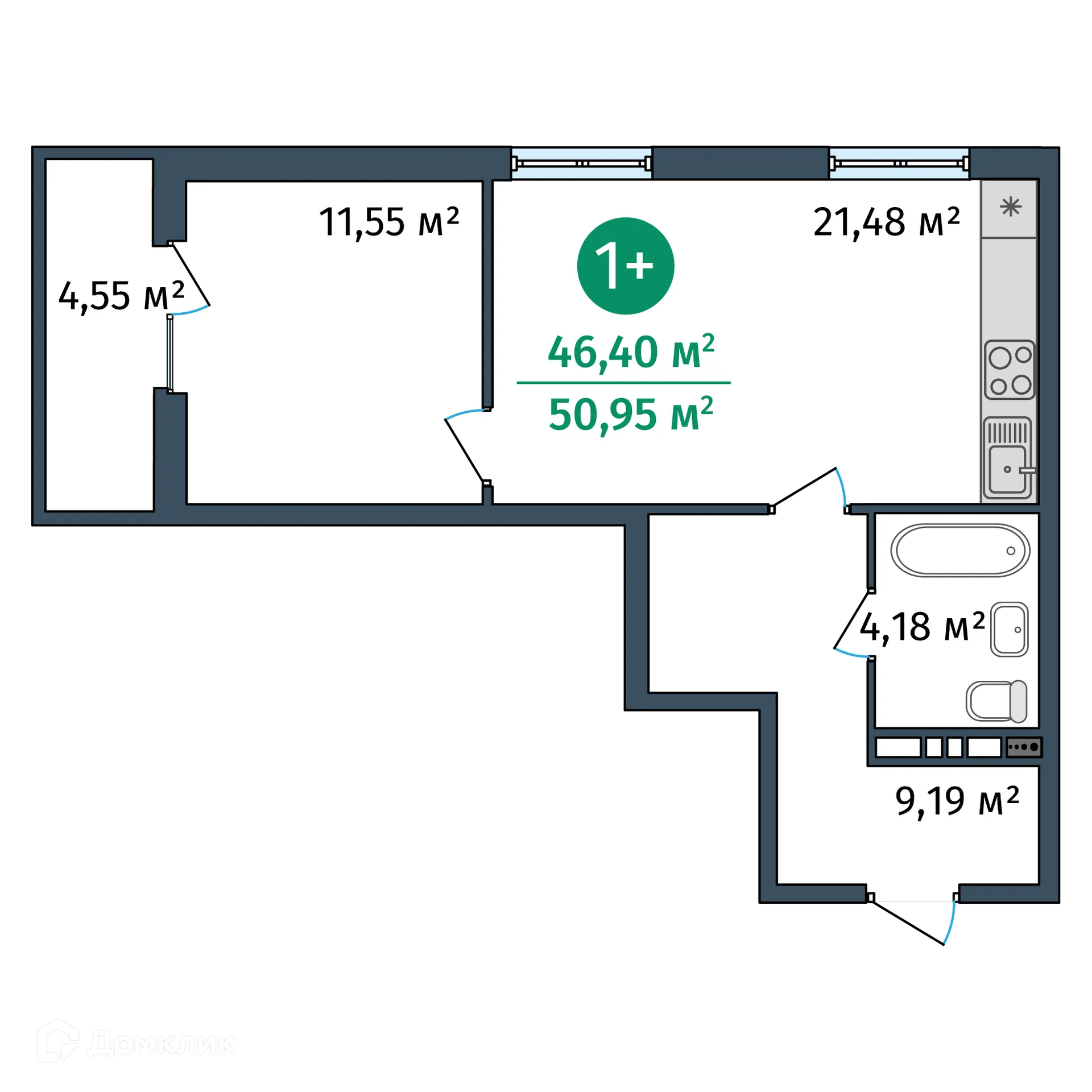 Фото квартиры в Салют