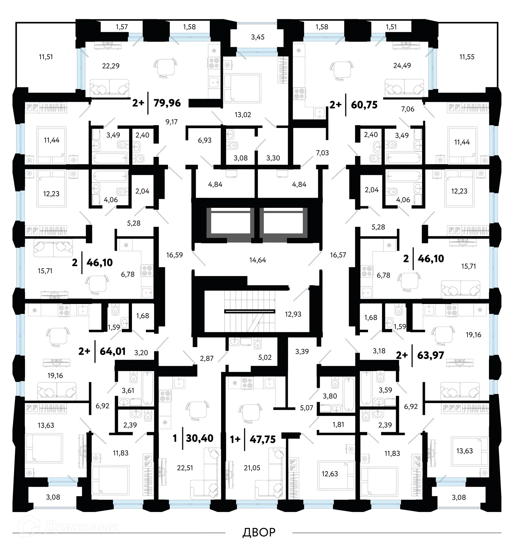 Фото квартиры в ЖК Кедровый берег