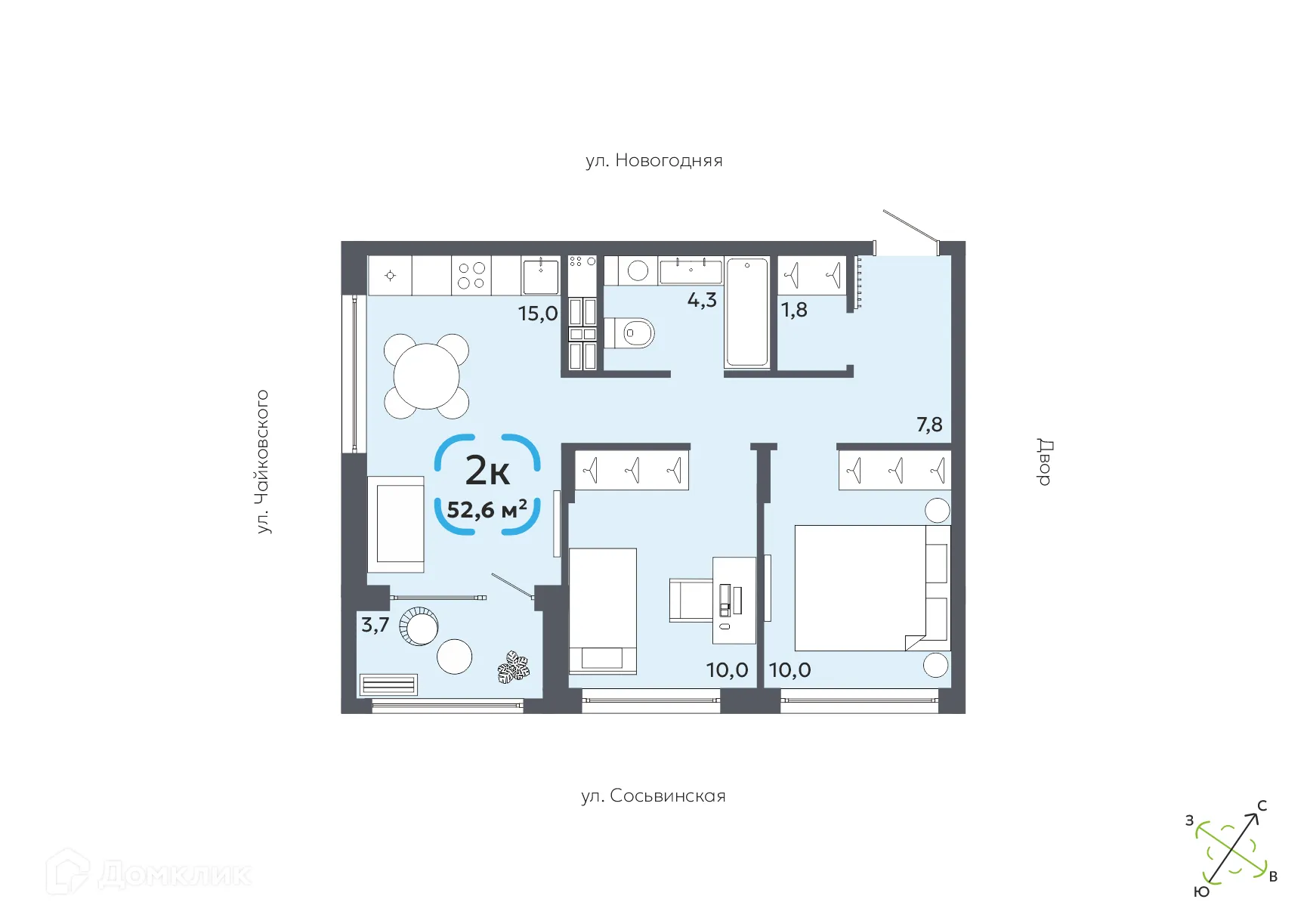Фото квартиры в ЖК СВОЙ