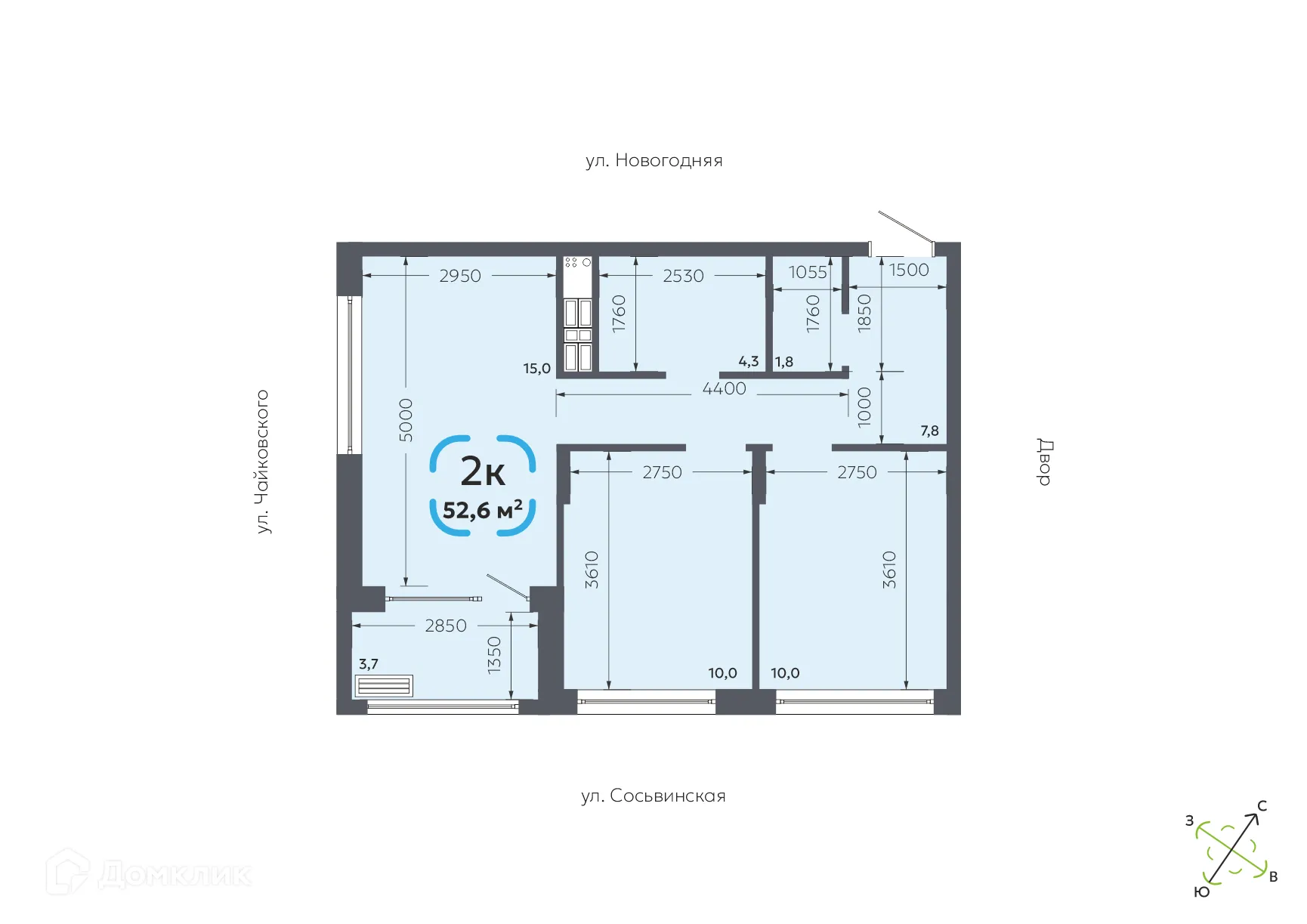 Фото квартиры в ЖК СВОЙ