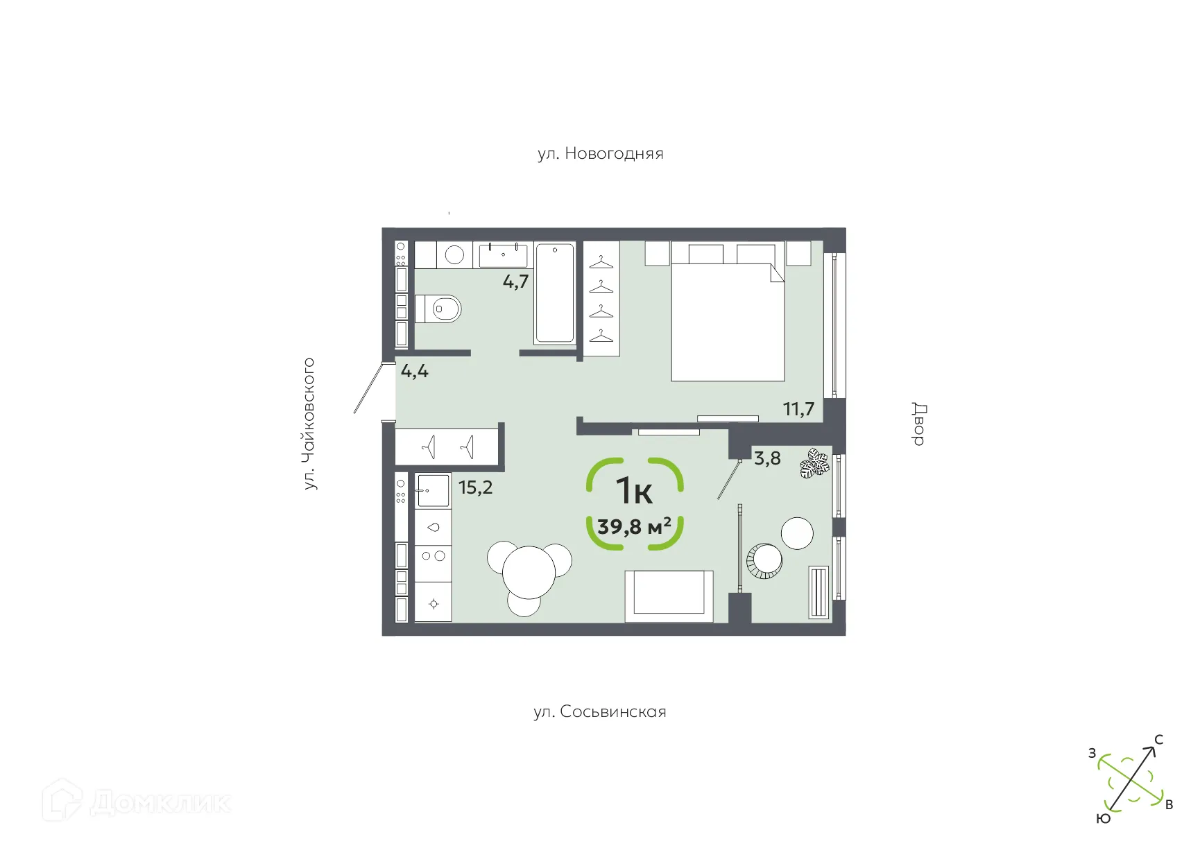 Фото квартиры в ЖК СВОЙ