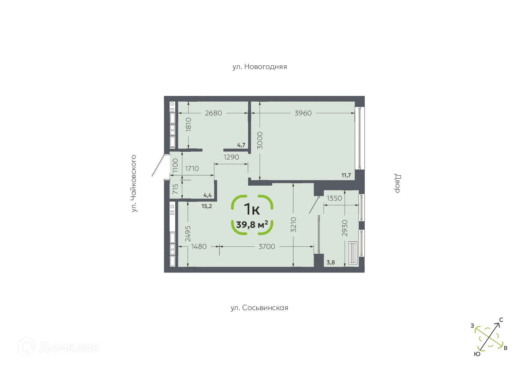 Фото квартиры в ЖК СВОЙ