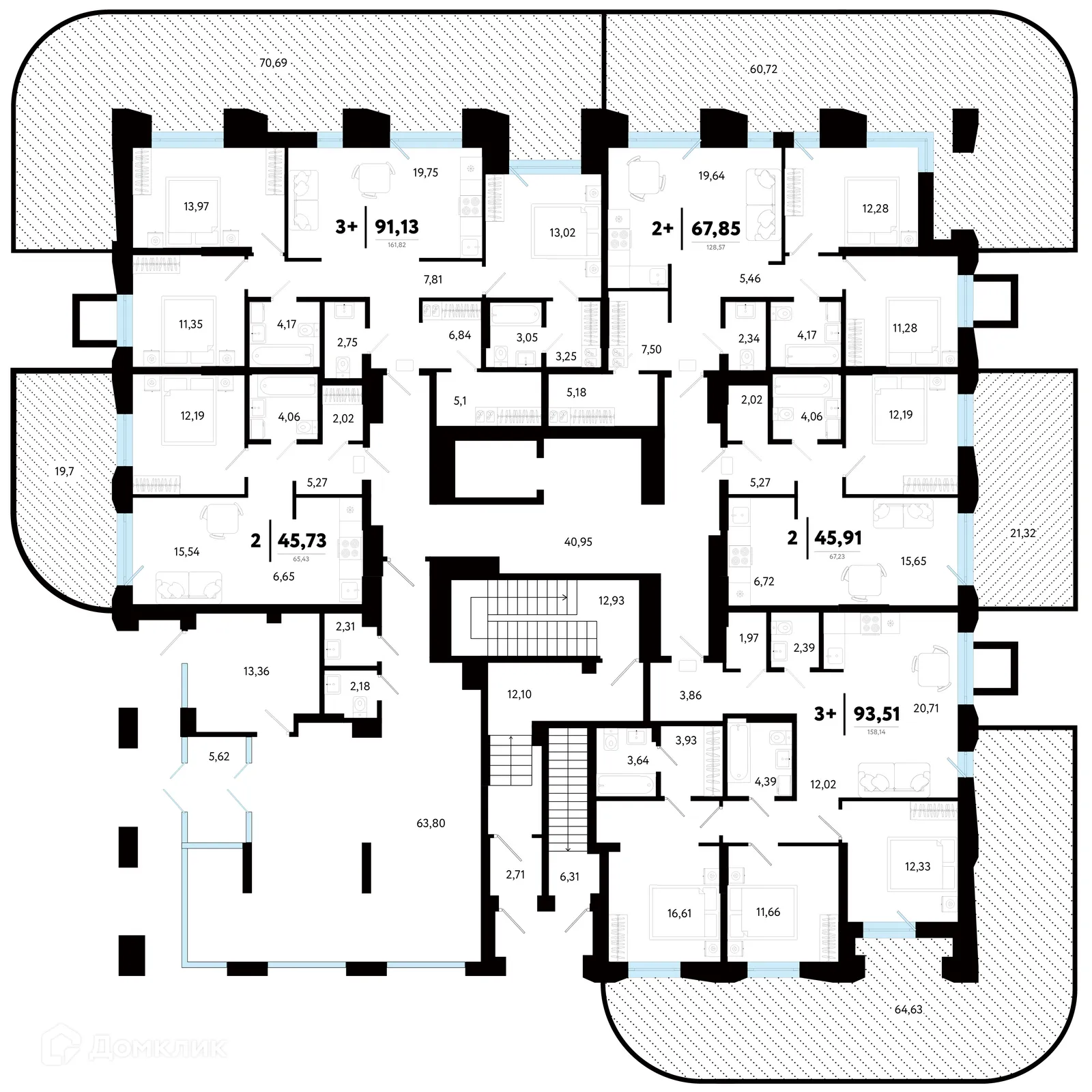 Фото квартиры в ЖК Кедровый берег
