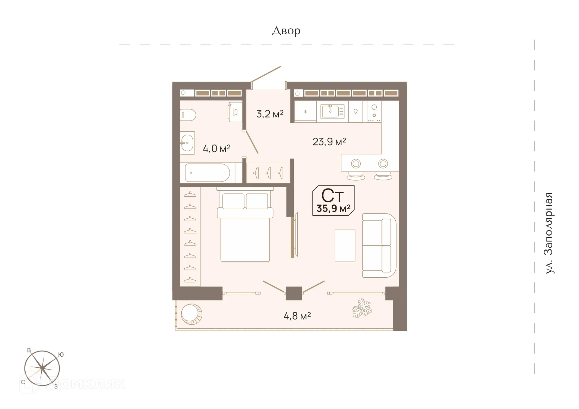 Фото квартиры в ЖК Август