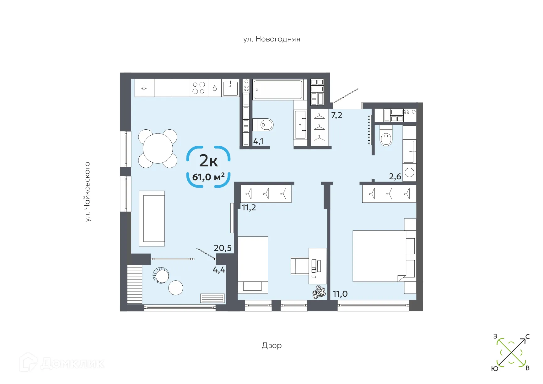 Фото квартиры в ЖК СВОЙ