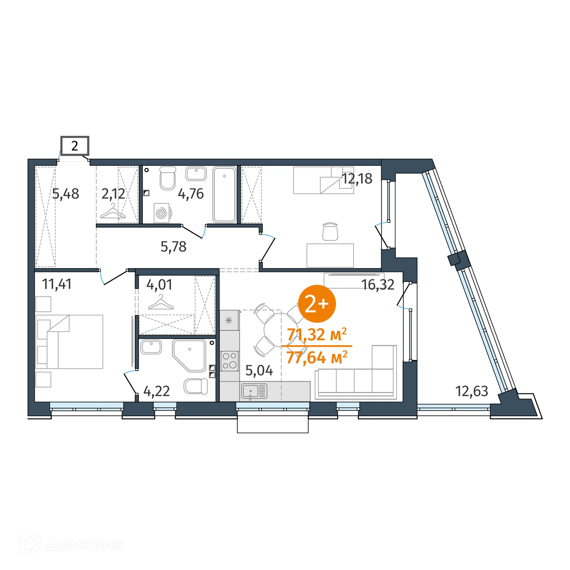 Фото квартиры в ЖК Этика