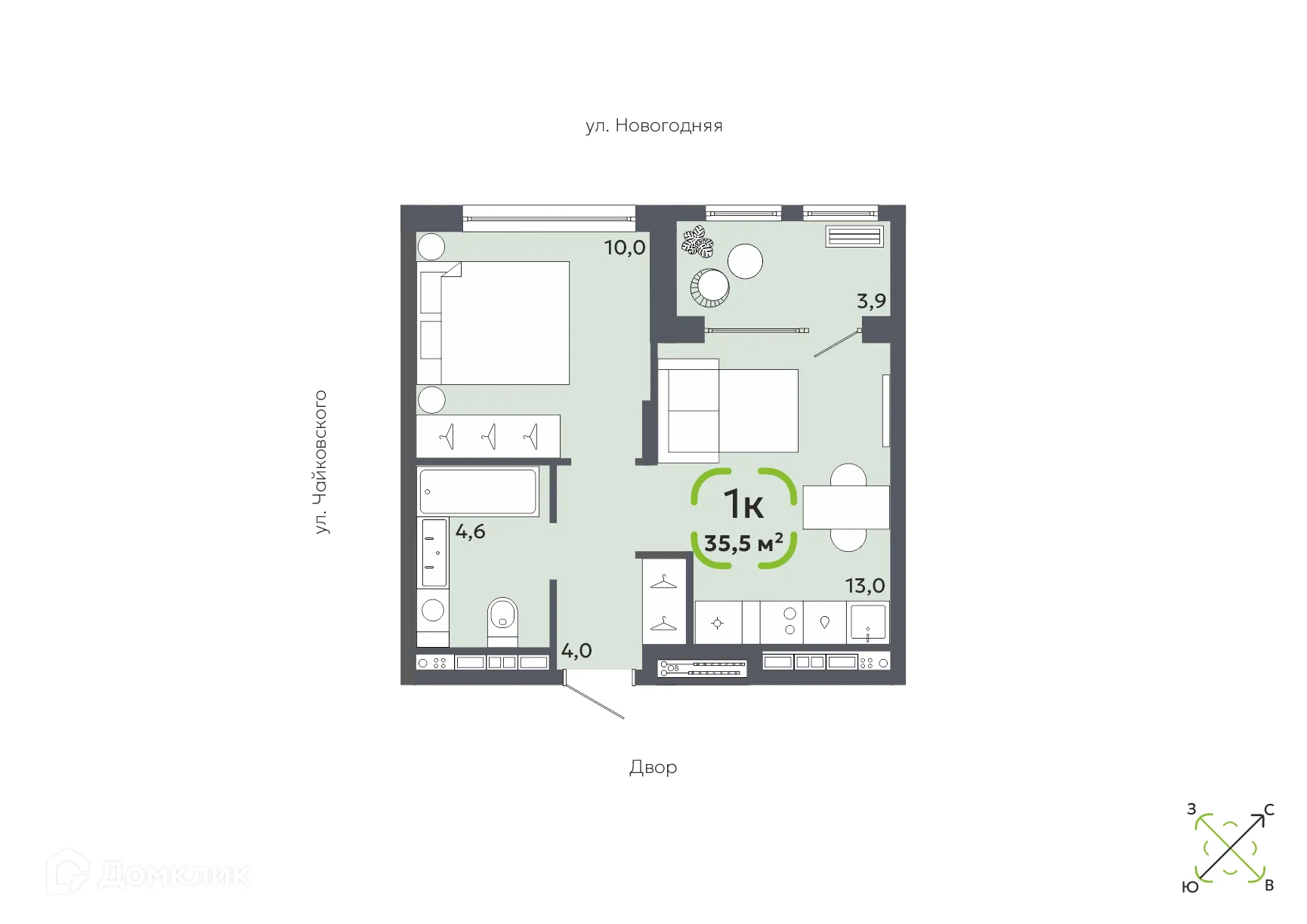 Фото квартиры в ЖК СВОЙ