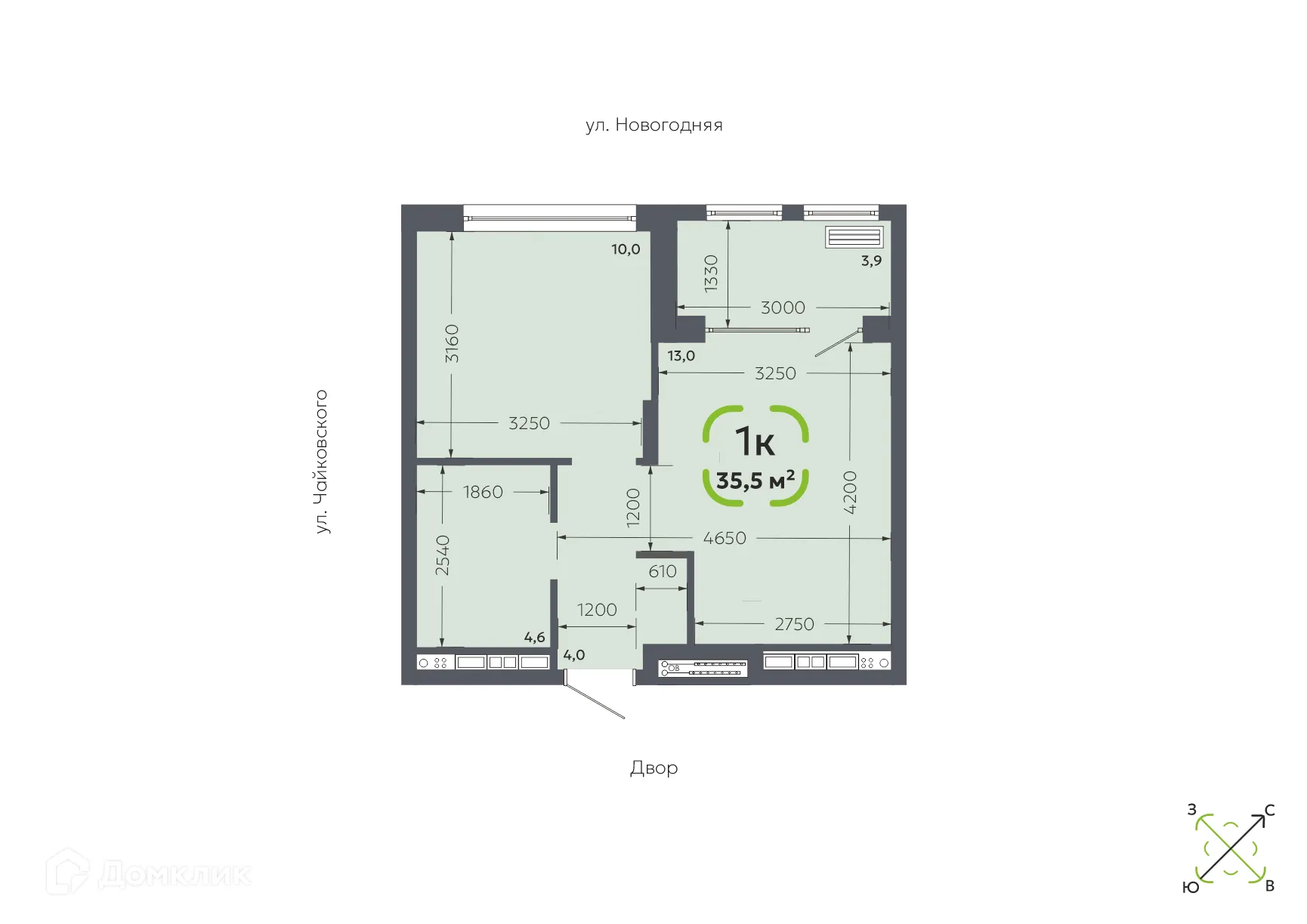 Фото квартиры в ЖК СВОЙ