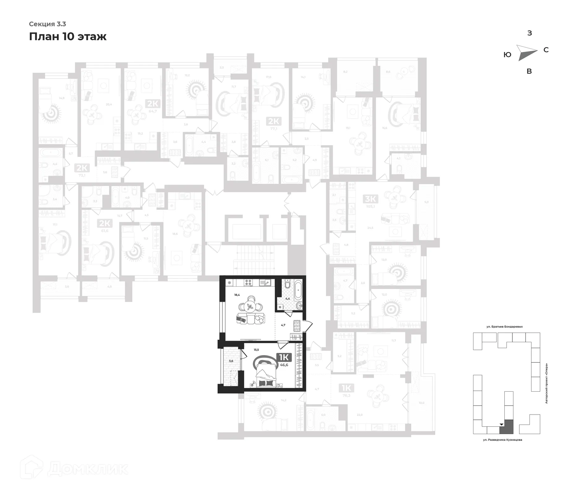 Фото квартиры в ЖК "Маэстро"