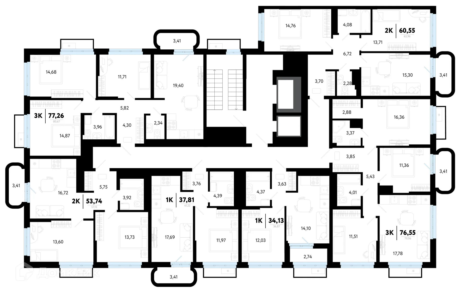 Фото квартиры в ЖК Символ