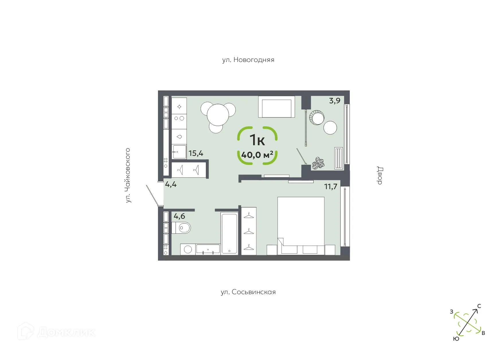 Фото квартиры в ЖК СВОЙ