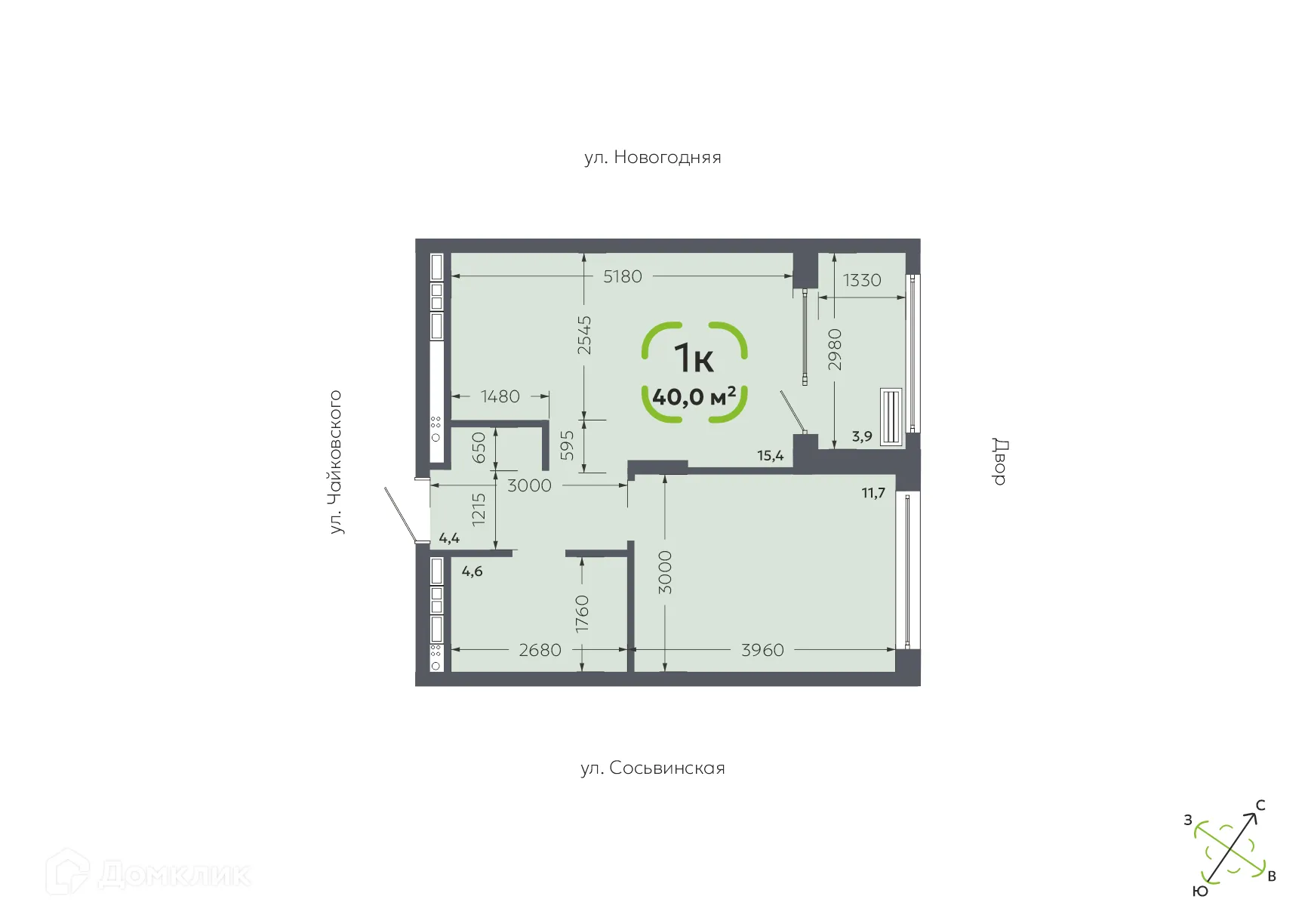 Фото квартиры в ЖК СВОЙ