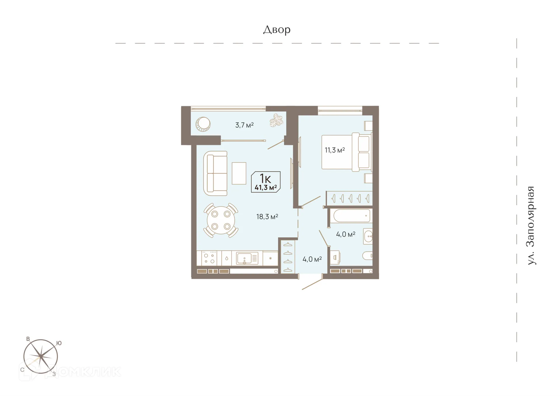 Фото квартиры в ЖК Август