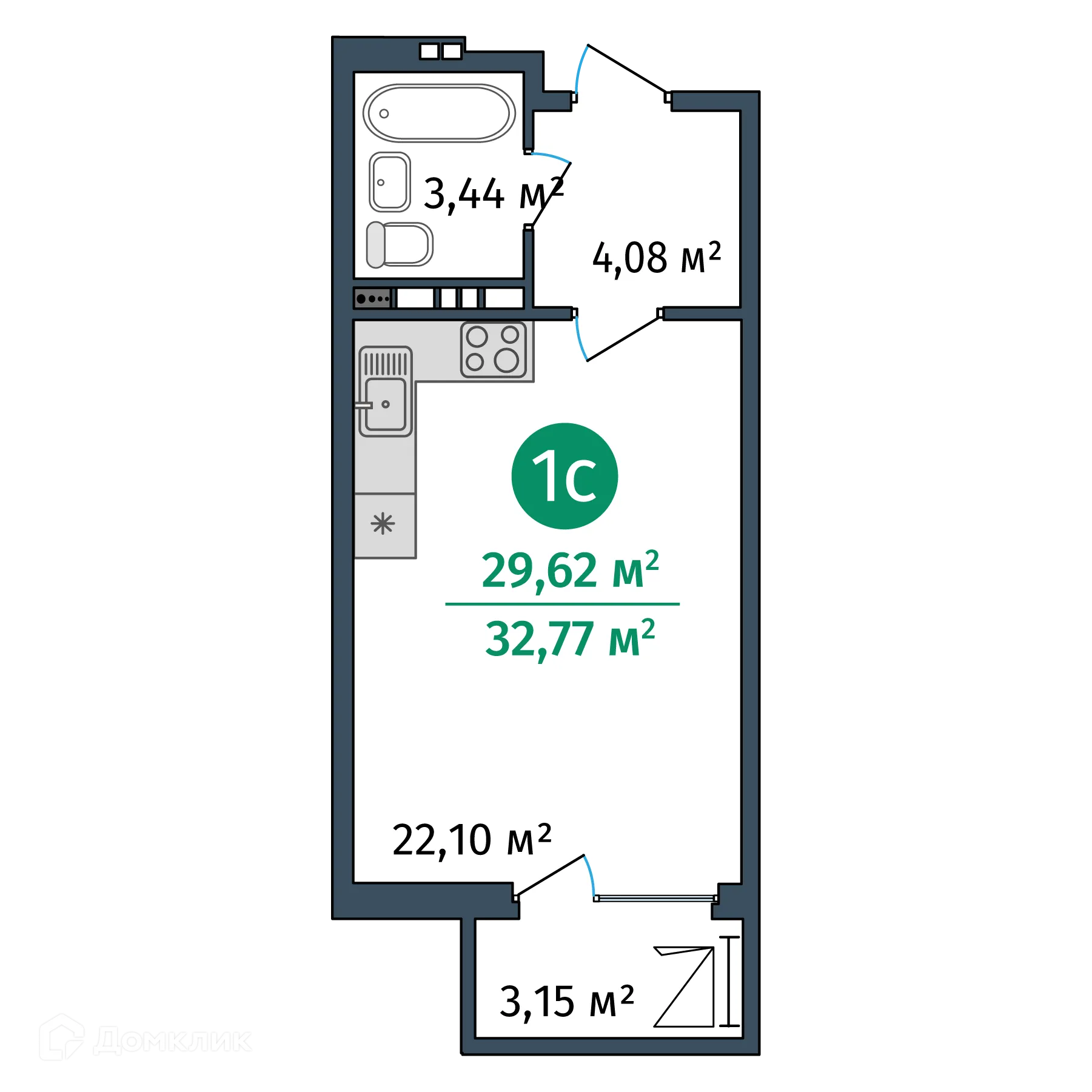 Фото квартиры в Салют