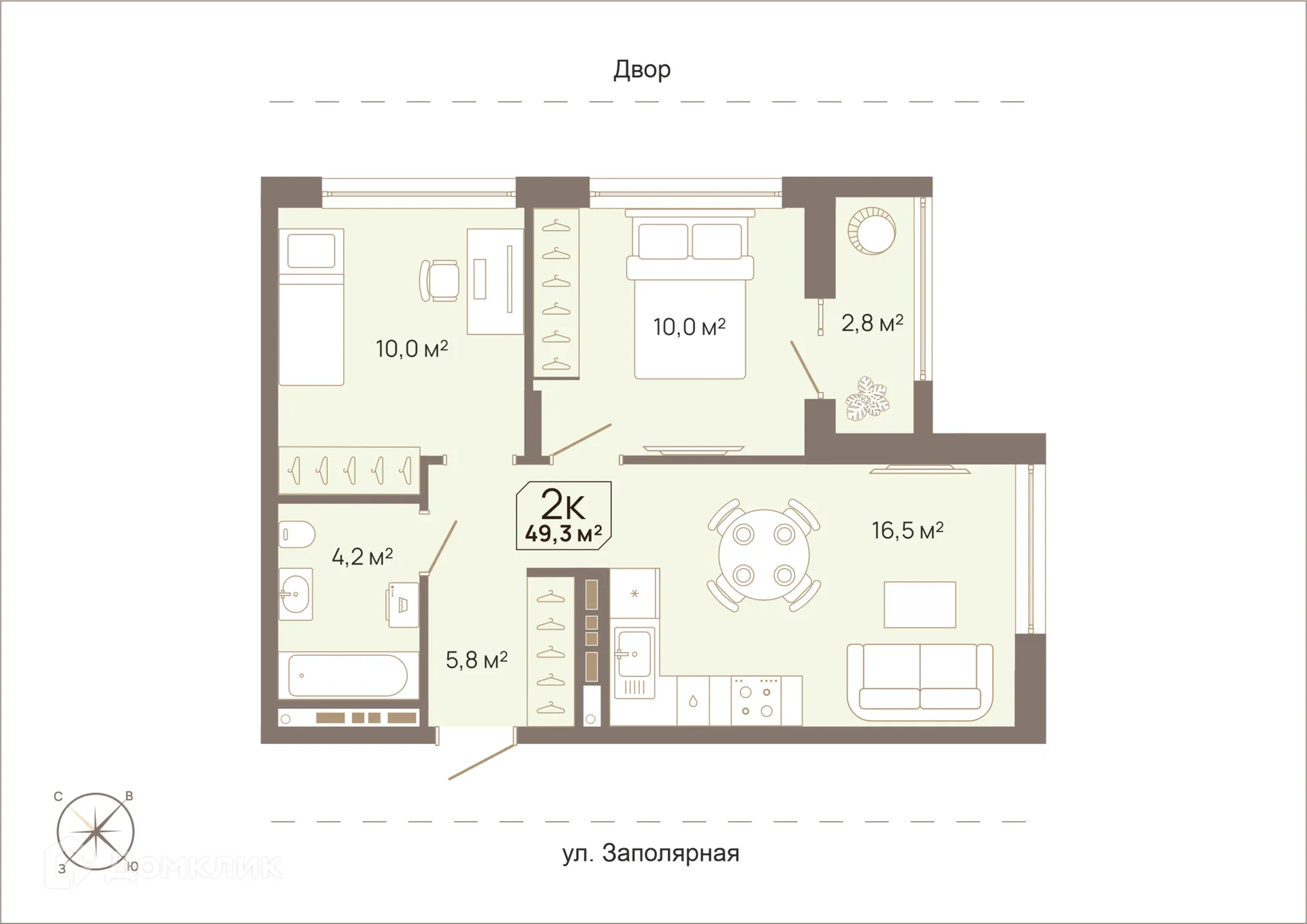 Фото квартиры в ЖК Август