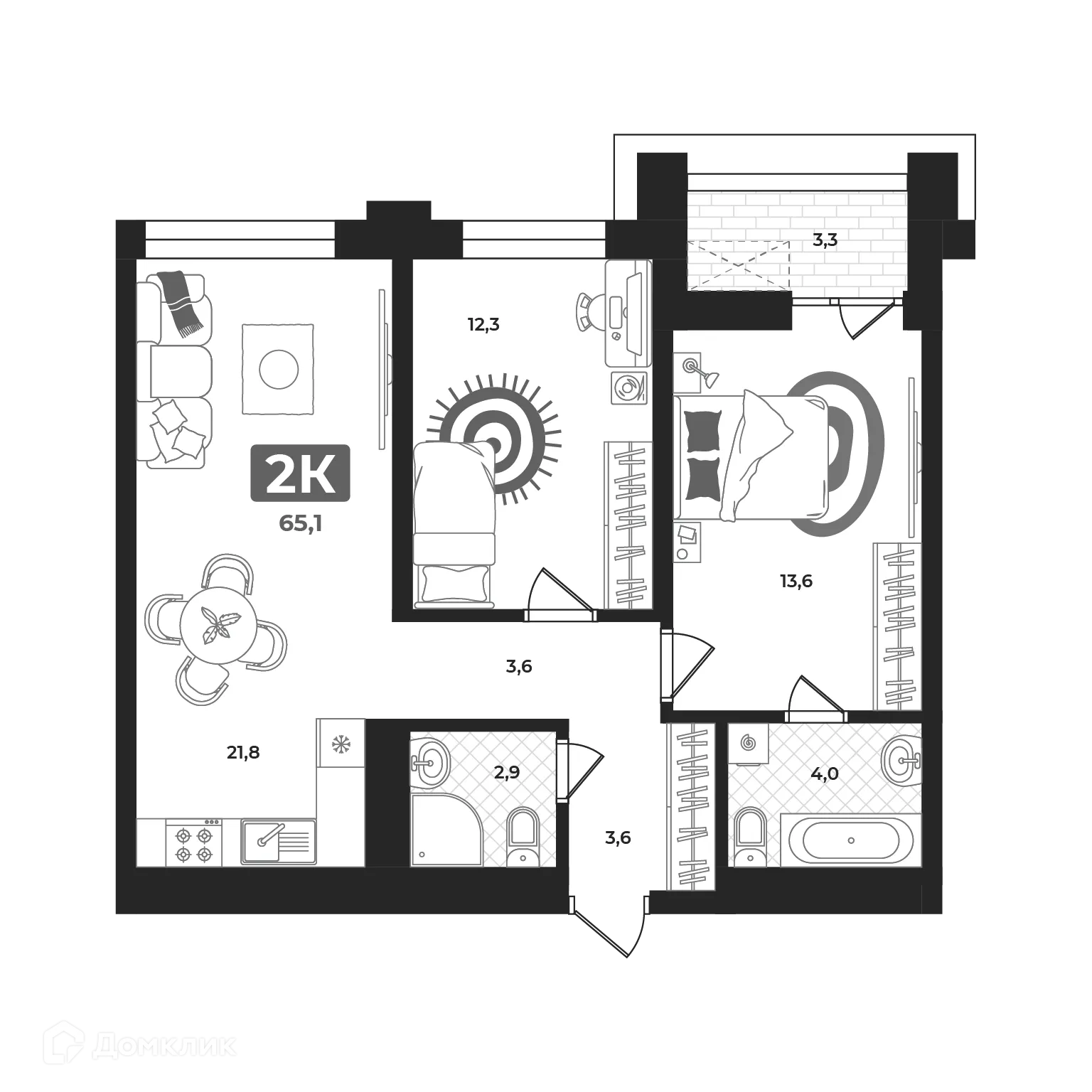 Фото квартиры в ЖК "Маэстро"