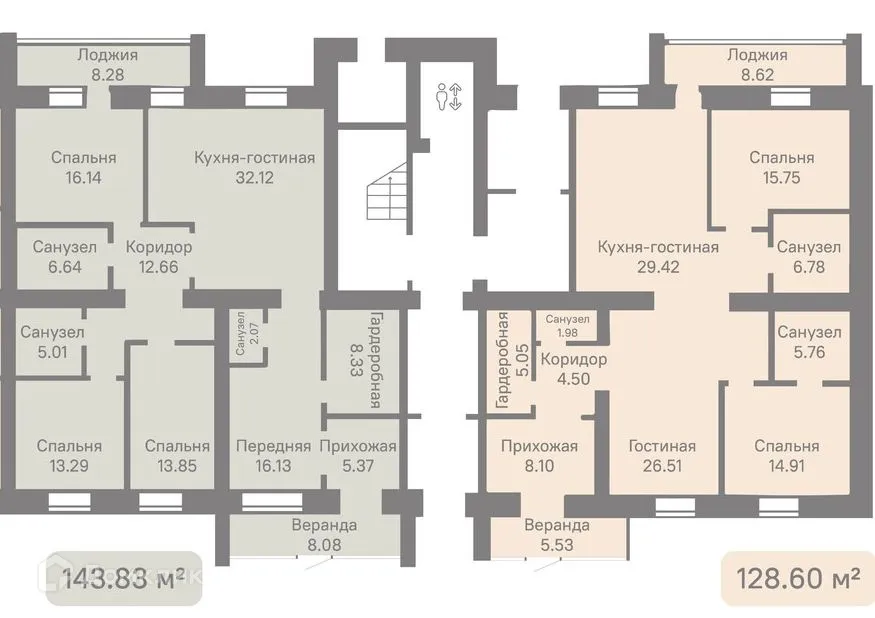 Фото квартиры в ЖК Ария