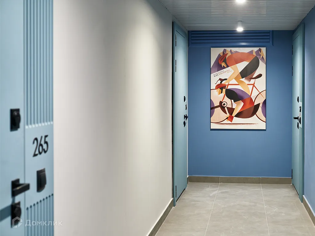 Планировка 3-комнатной квартиры 53.34 м² в ЖК «Домашний», г. Тюмень — фото 10