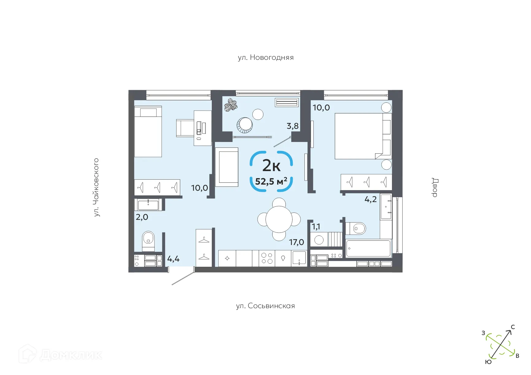 Фото квартиры в ЖК СВОЙ