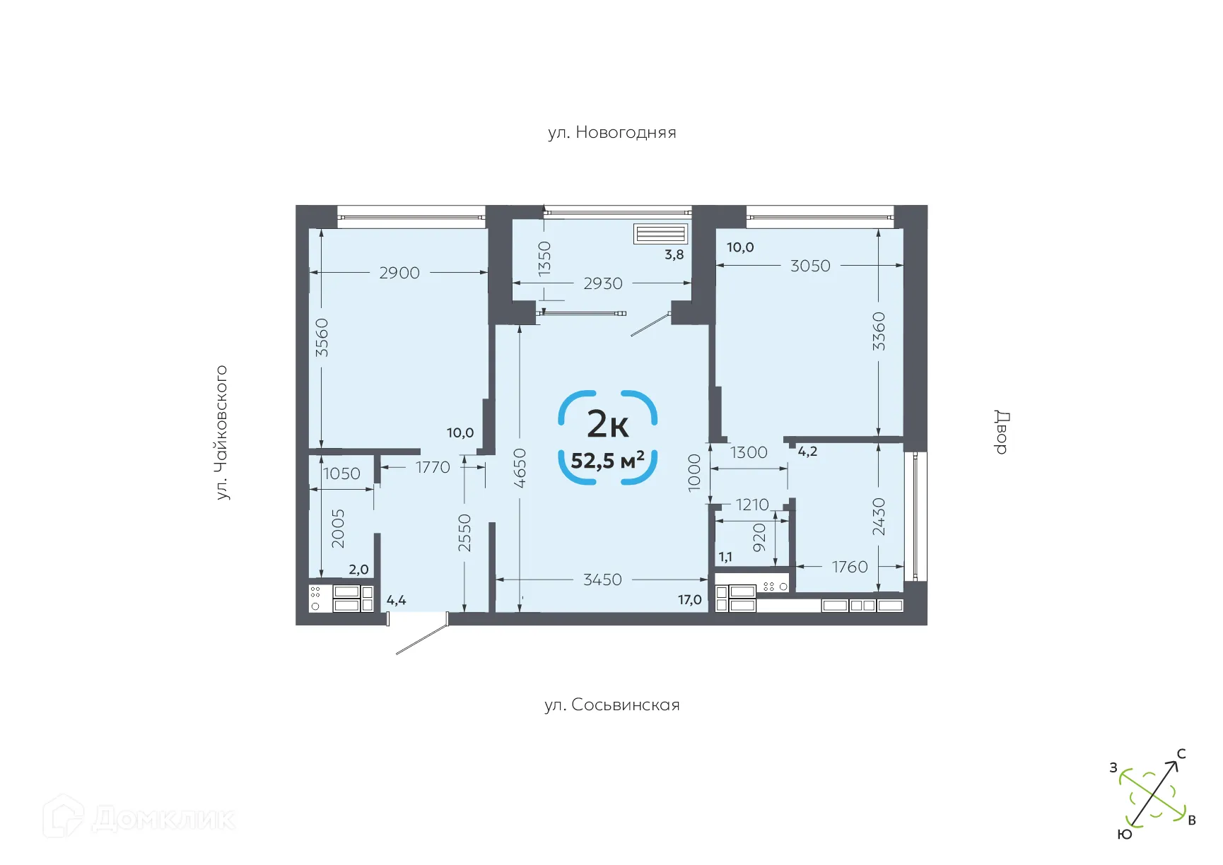 Фото квартиры в ЖК СВОЙ