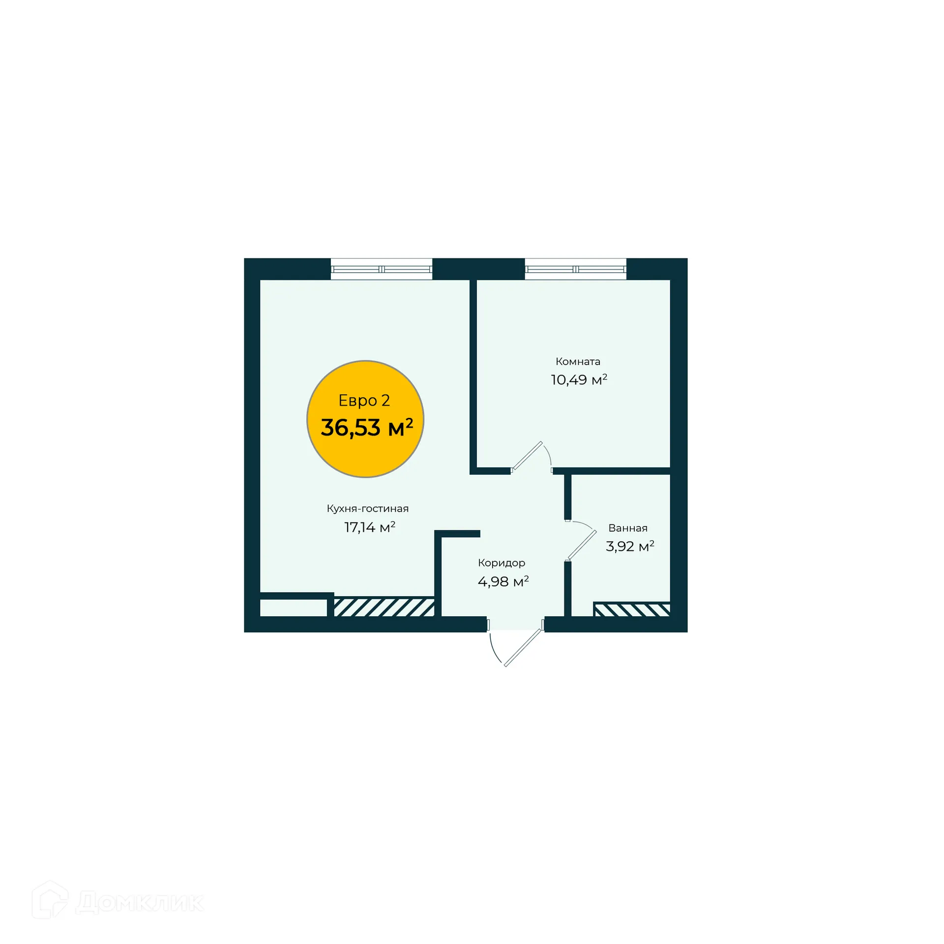 Фото квартиры в ЖК Онегин. Дом у озера