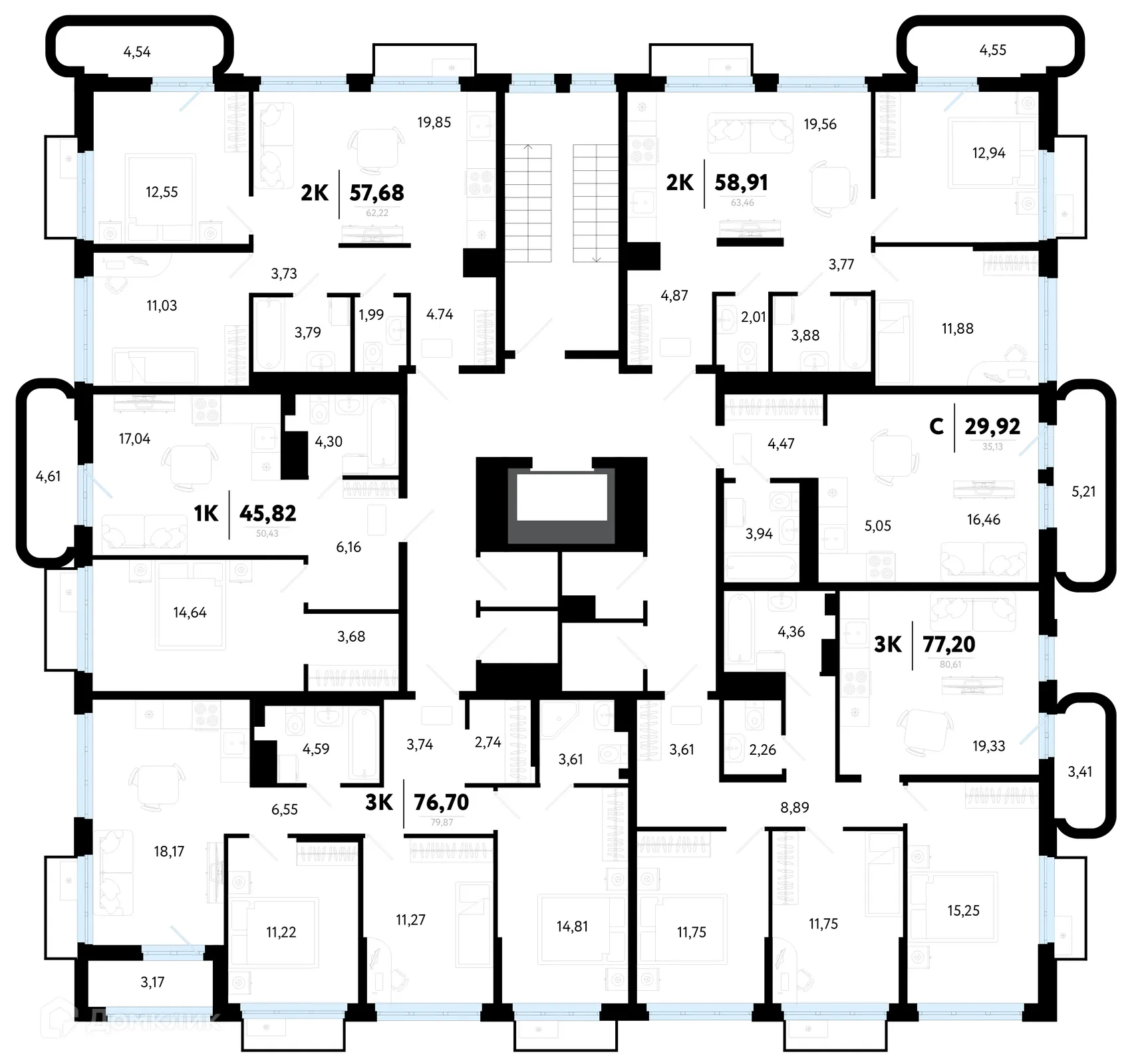Фото квартиры в ЖК Символ