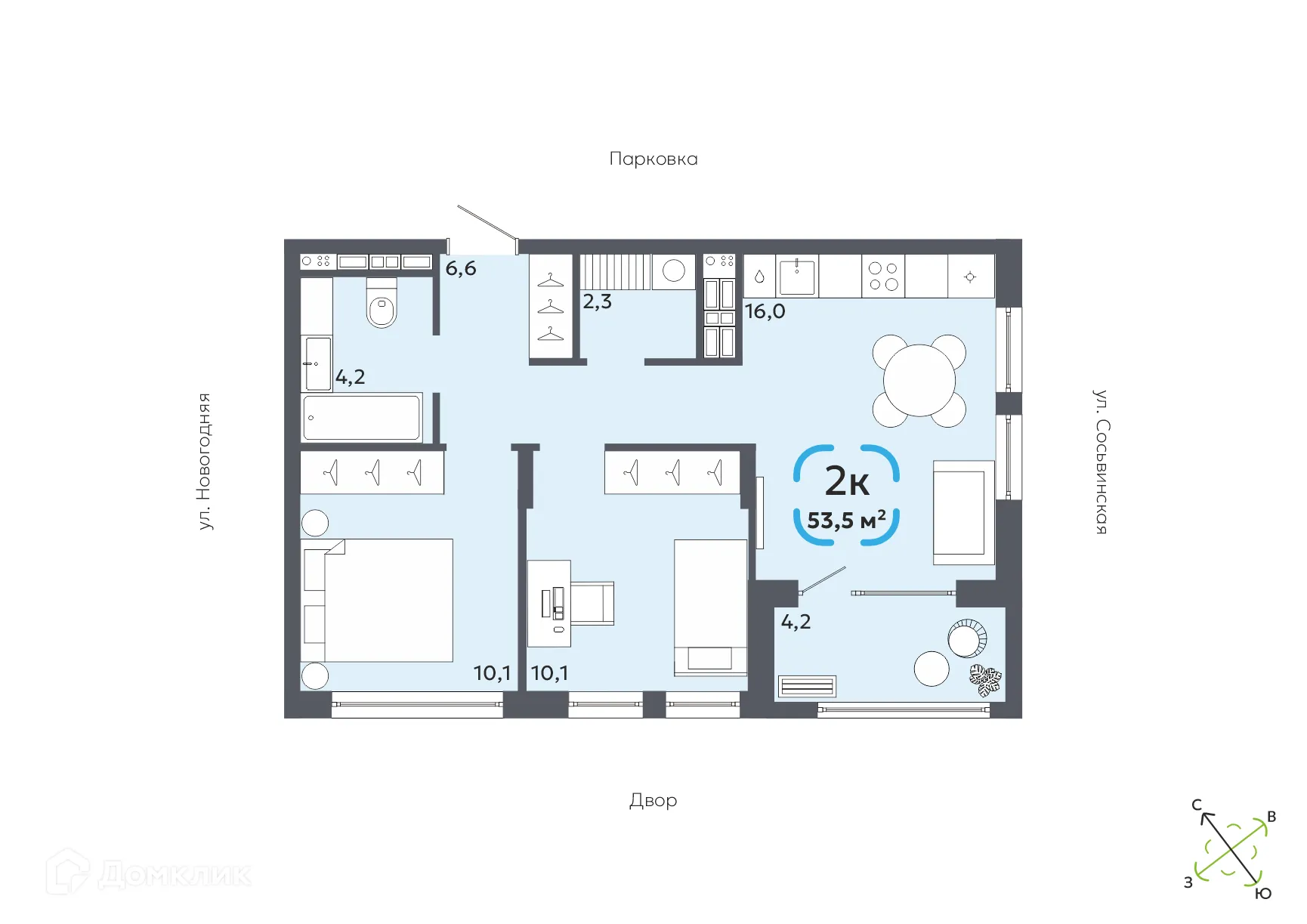 Фото квартиры в ЖК СВОЙ