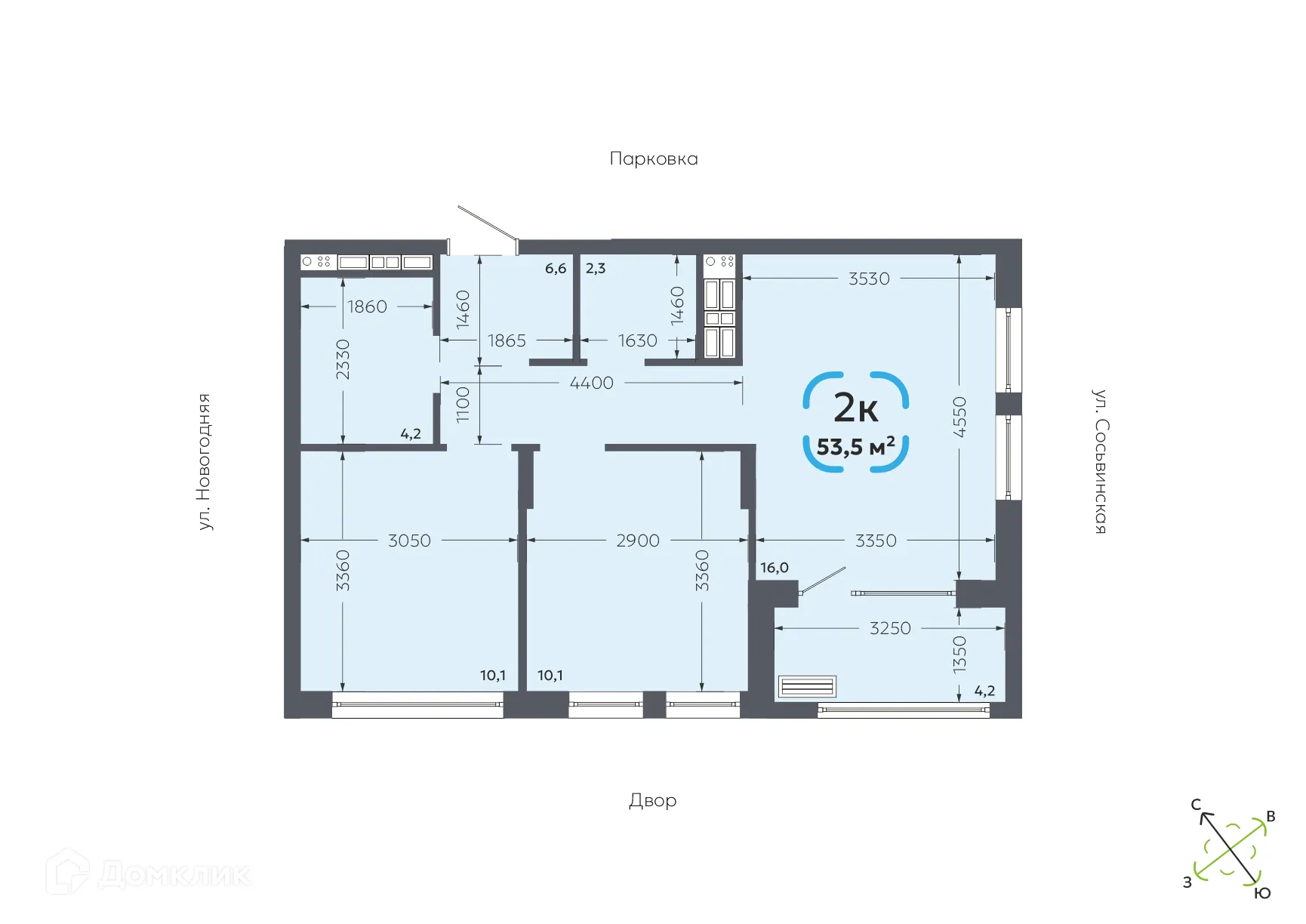 Фото квартиры в ЖК СВОЙ