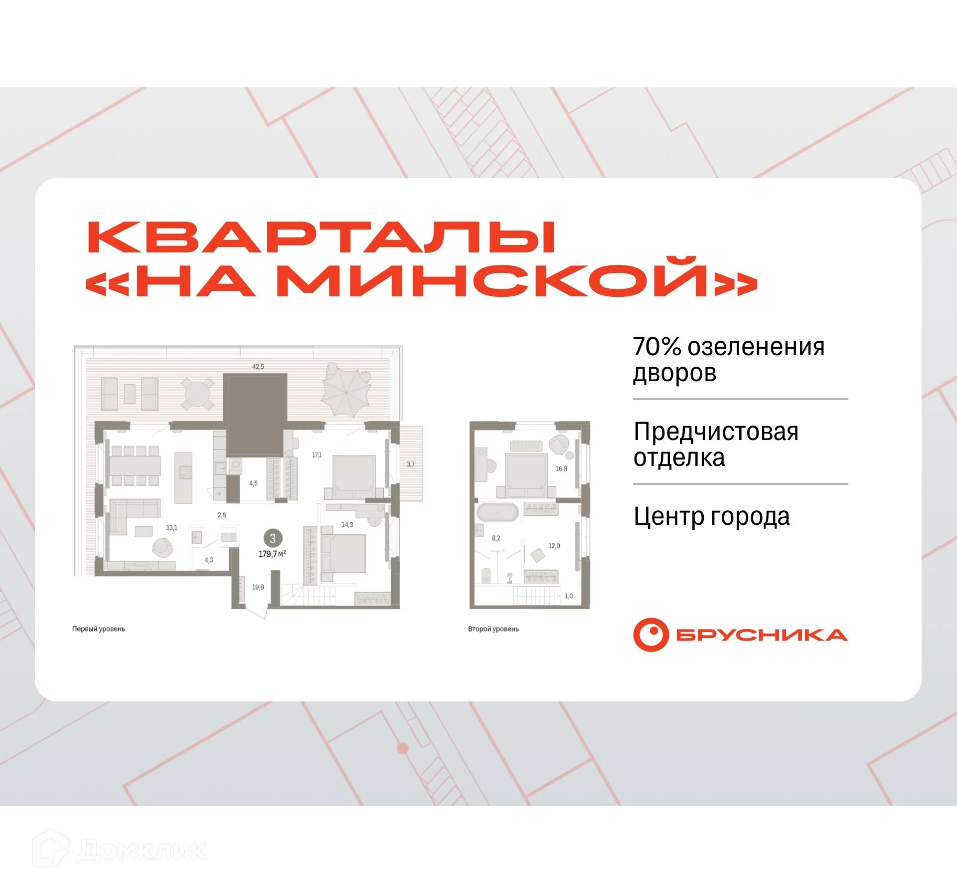 Фото квартиры в ЖК Кварталы на Минской