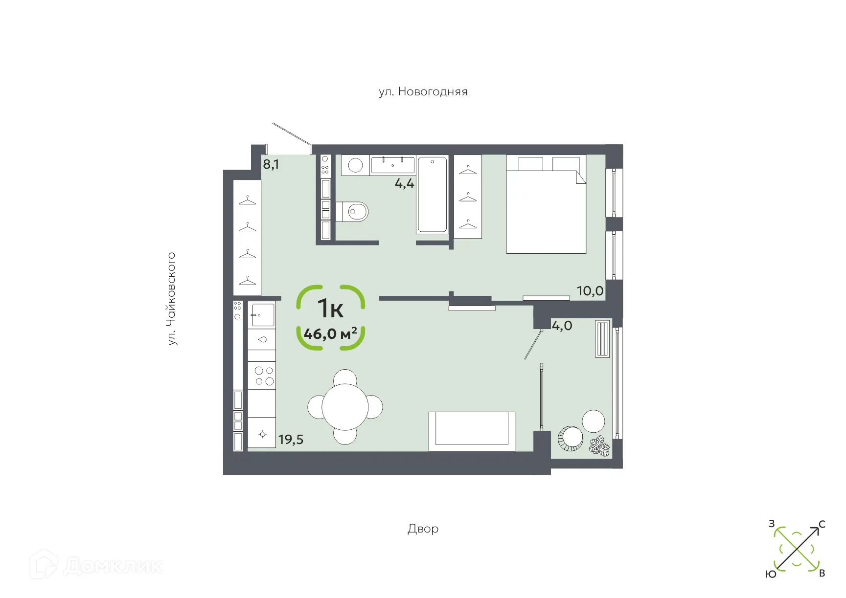 Фото квартиры в ЖК СВОЙ