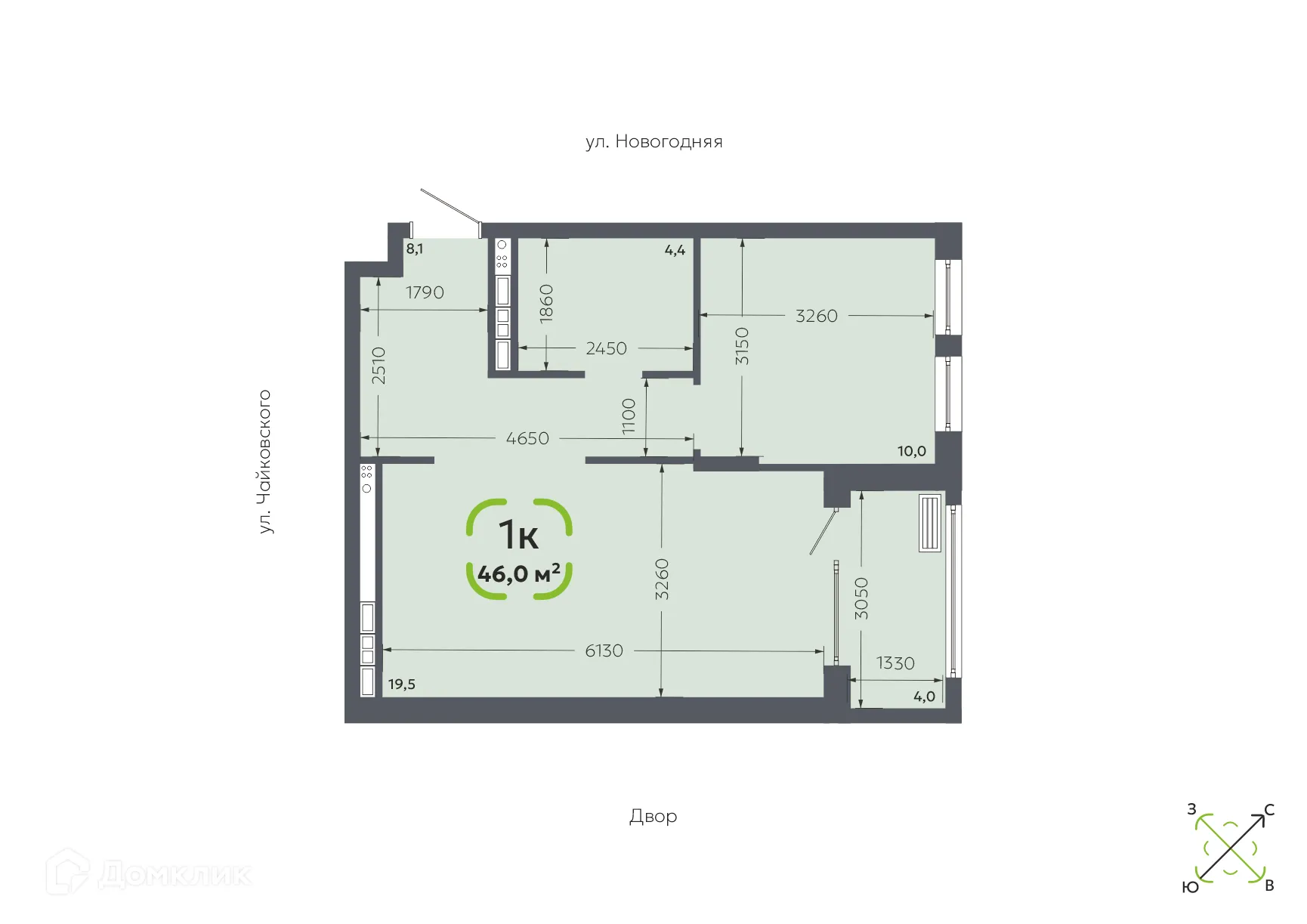 Фото квартиры в ЖК СВОЙ