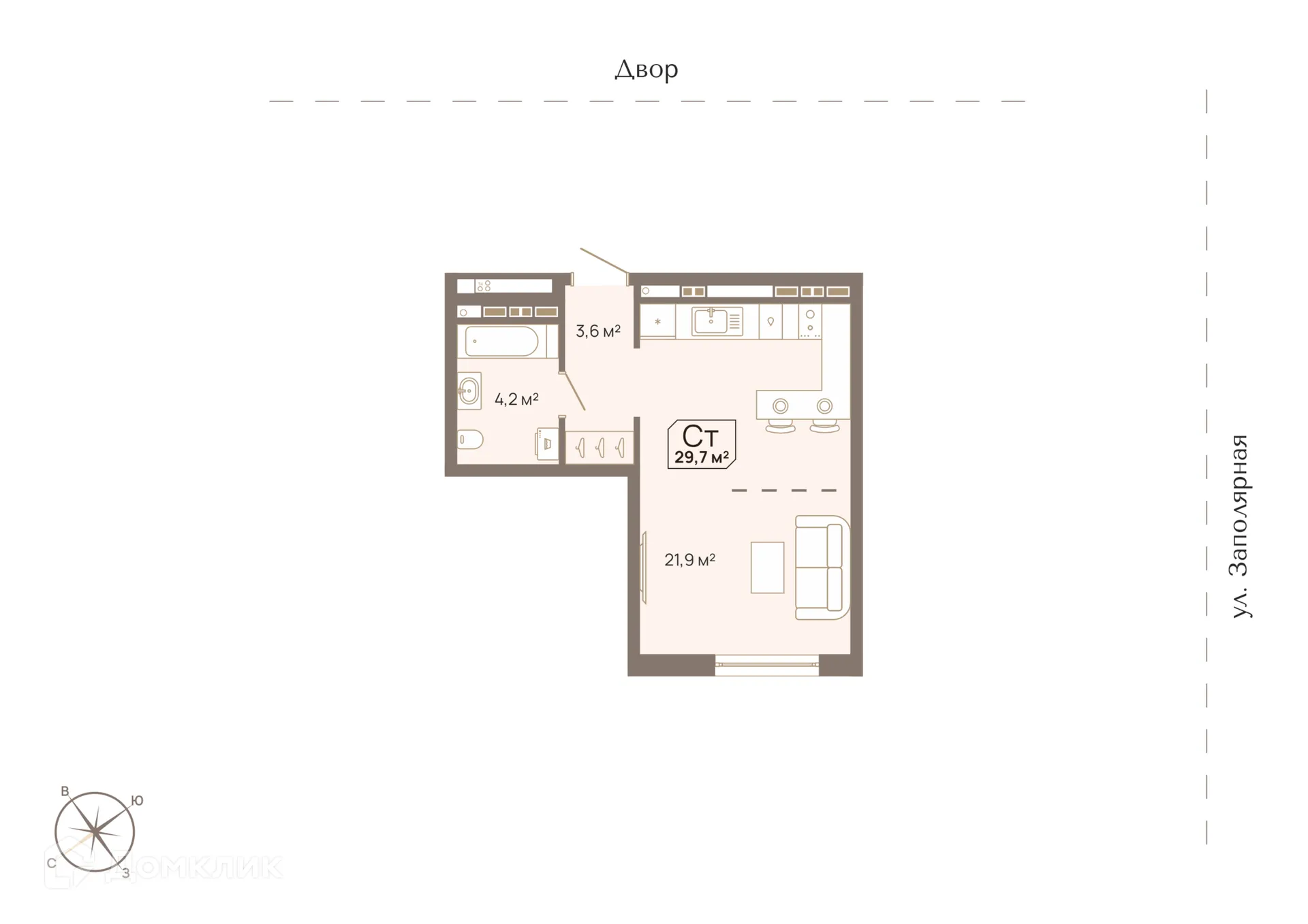 Фото квартиры в ЖК Август